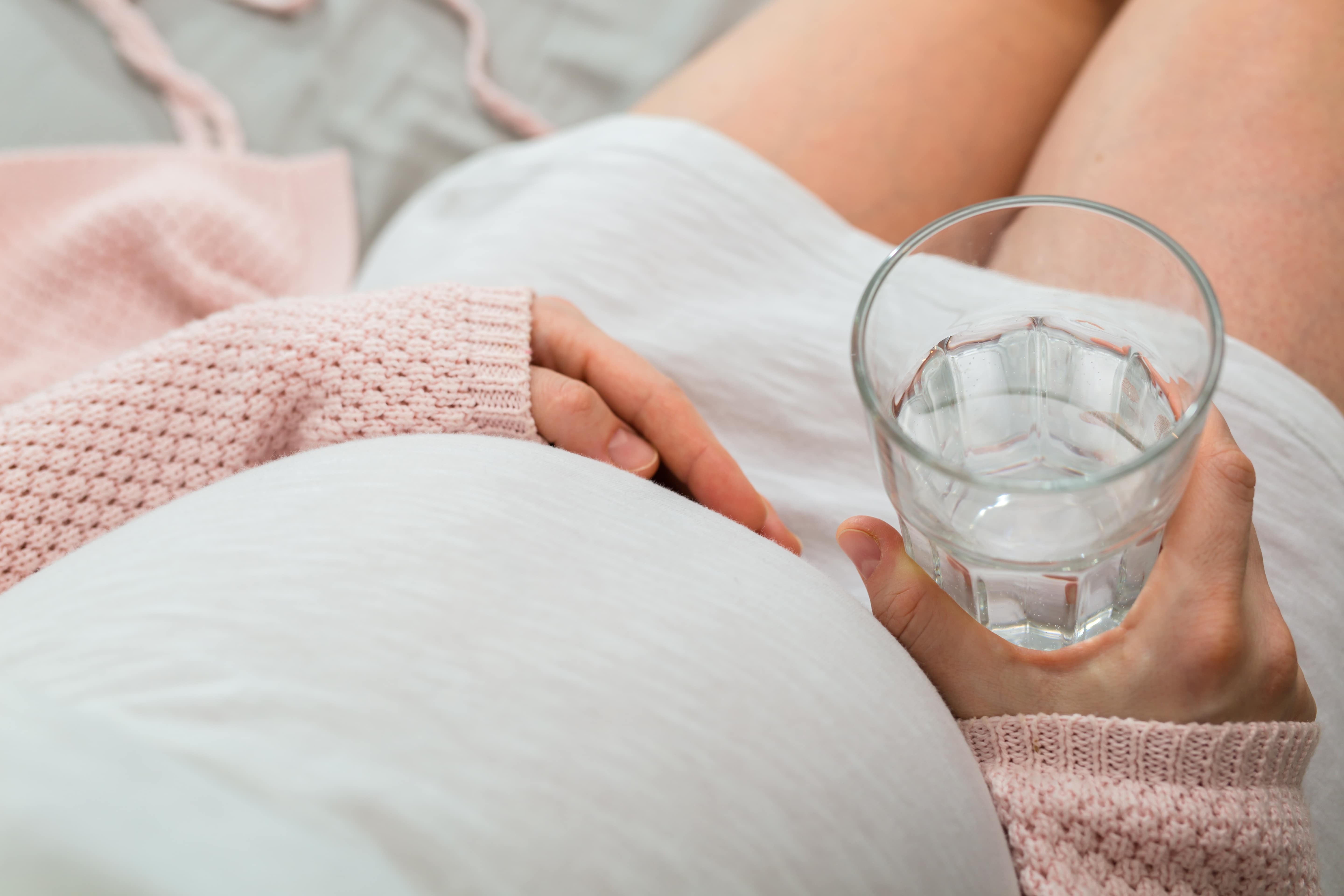 Drinking water while pregnant